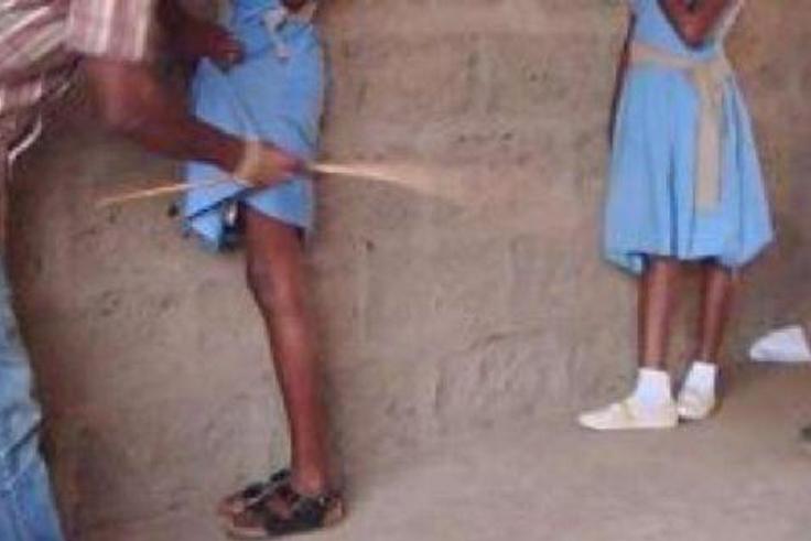 Student caned (File photo)