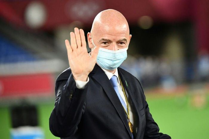 Gianni Infantino was appointed FIFA president in February 2016