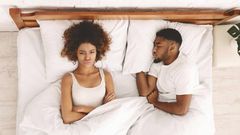 Couples have to handle their partners not being in the mood