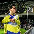 Alvaro Morata scored his third Serie A goal of the season at Salernitana