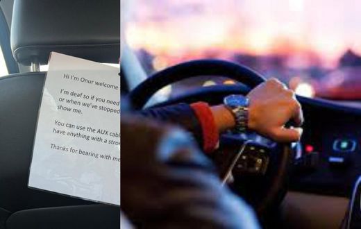 “If you need to tell me something, please text” – Deaf Uber driver’s notice to passengers