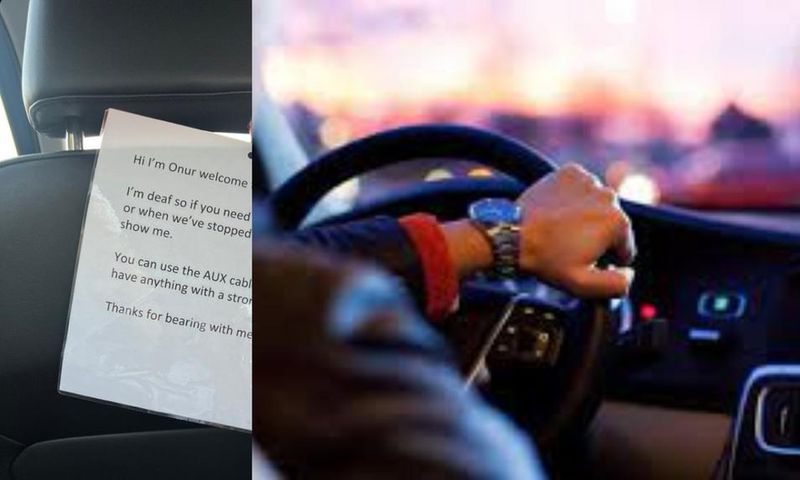 “If you need to tell me something, please text” – Deaf Uber driver’s notice to passengers