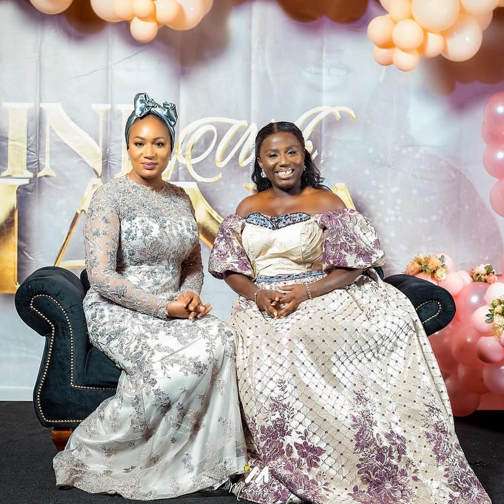 Samira Bawumia and Diana Hamilton