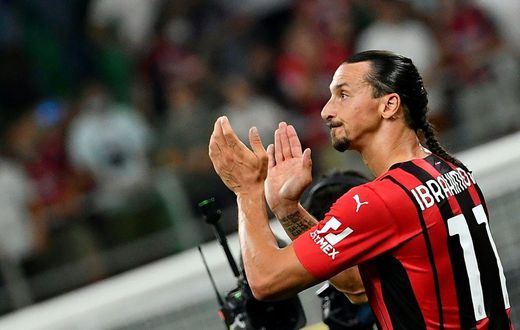 Zlatan Ibrahimovic scored at the weekend but will miss AC Milan's trip to Liverpool