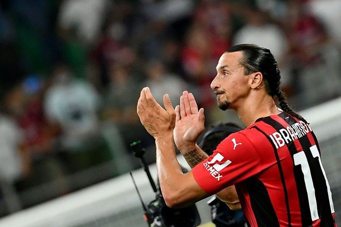 Zlatan Ibrahimovic scored at the weekend but will miss AC Milan's trip to Liverpool