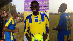 Watch: Kumawood actor Lil Win makes his debut for New Edubiase United in 2-0 win