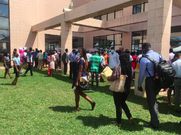 Ghanaian youth mass up at YEA job fair to seek job opportunities