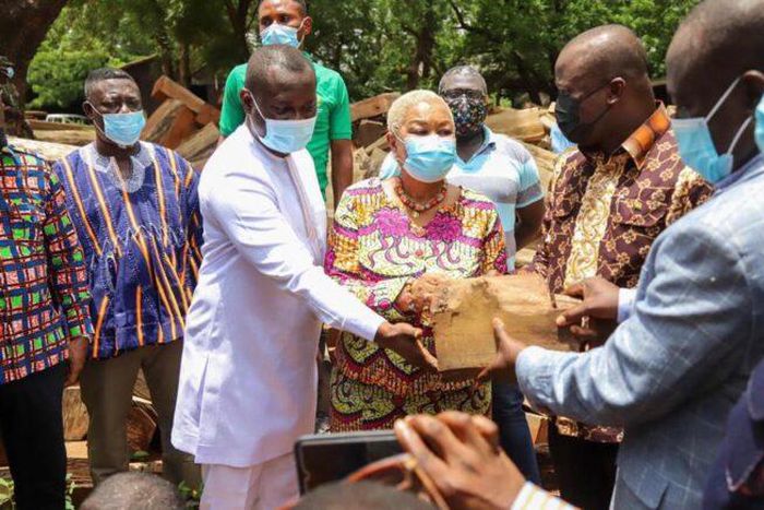 Jinapor hands over impounded Rosewood to National Cathedral board
