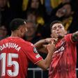Yeremi Pino scored his first Champions League goal on his 19th birthday