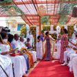 Naa Dromo Korankye-Ankrah and Charles Nimo's traditional wedding in photos