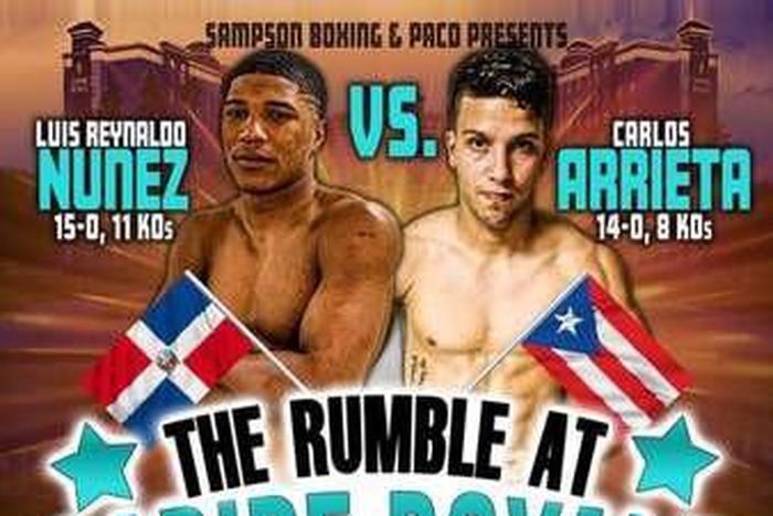 Luis Nunez vs Carlos Arrieta to kickstart 2022 at Caribe Royale in Orlando