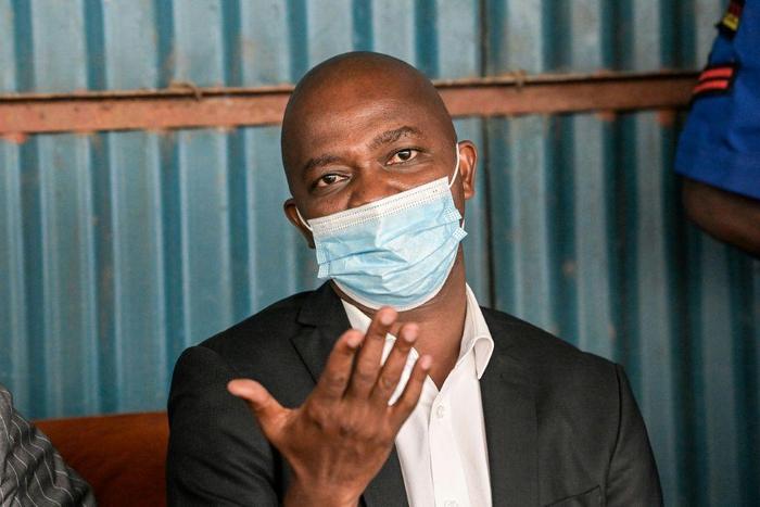 Suspended Football Kenya Federation boss Nick Mwendwa. The reasons for his Friday arrest were not immediately clear.