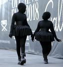 Daughters of Nana Akua Addo shows up in Ninja style for Glitz Fashion Week (PHOTOS)