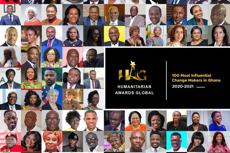 Humanitarian Awards Global releases "100 Most Influential Change Makers In Ghana 2020-2021"