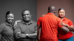 Sam George celebrates 9th marriage anniversary with his wife, Vera