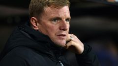 Newcastle manager Eddie Howe