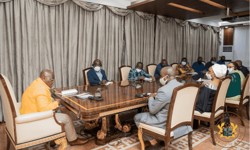 Akufo-Addo meets Guinean military junta