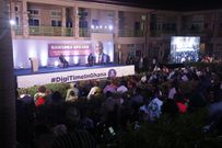 Bawumia addressing the public at Ashesi University lecture