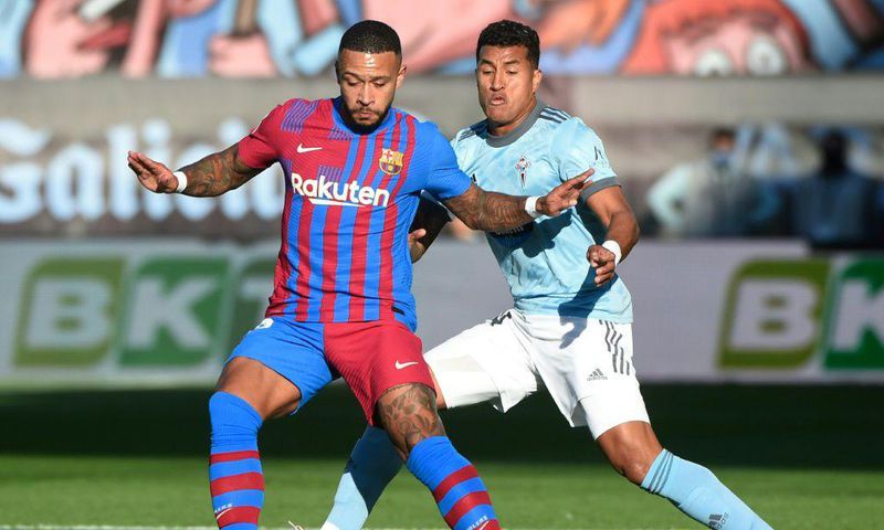 Memphis Depay and Barcelona threw away a three-goal lead against Celta Vigo in their last game before Xavi Hernandez takes over as coach