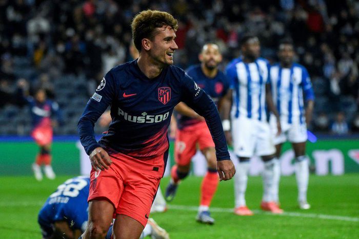 Antoine Griezmann's goal set Atletico Madrid on the path to qualification for the last 16 of the Champions League