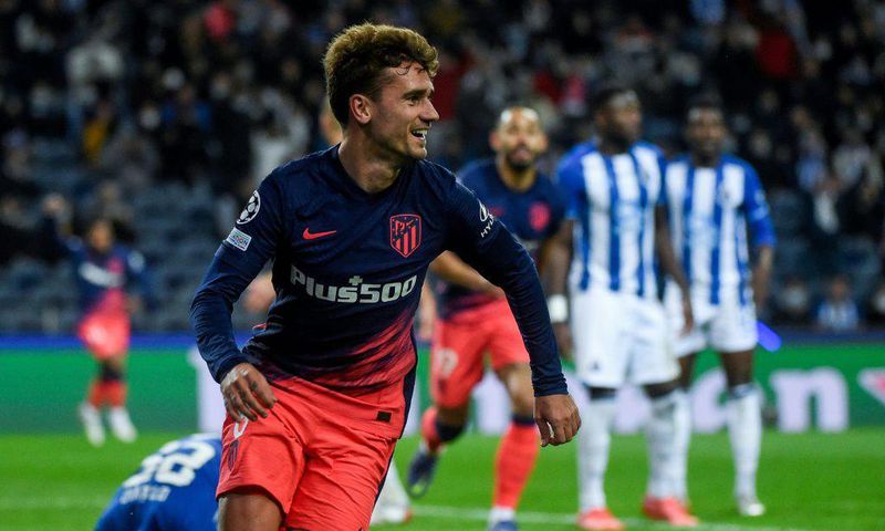 Antoine Griezmann's goal set Atletico Madrid on the path to qualification for the last 16 of the Champions League