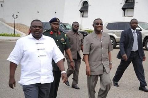Koku Anyidoho and Atta Mills