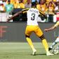 Uruguayan Gaston Sirino (R) scored for South African league leaders Mamelodi Sundowns in a victory at Golden Arrows on Wednesday