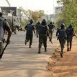 Policemen run for their lives as robbers attack empty bullion van