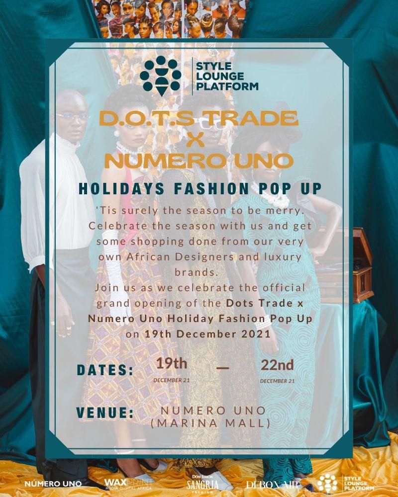 Debonair Afrik partners Numero Uno for Holiday Fashion Pop-up