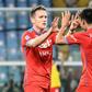 Piotr Zielinski (L) struck the only goal as Napoli beat Salernitana
