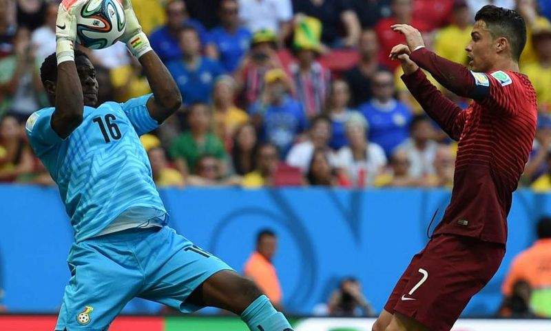 ‘I trained for such a moment’ – Fatau Dauda explains wild celebration after saving Ronaldo’s header