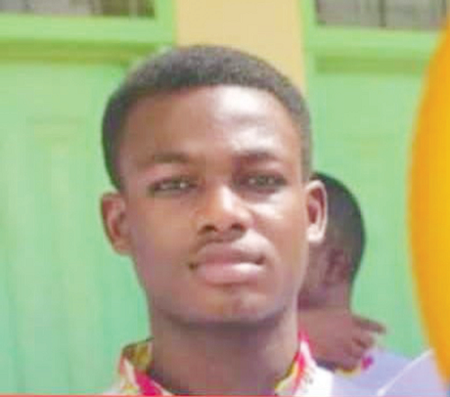 The deceased student