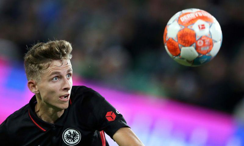 Danish midfielder Jesper Lindstrom scored on Saturday for the third straight Bundesliga match