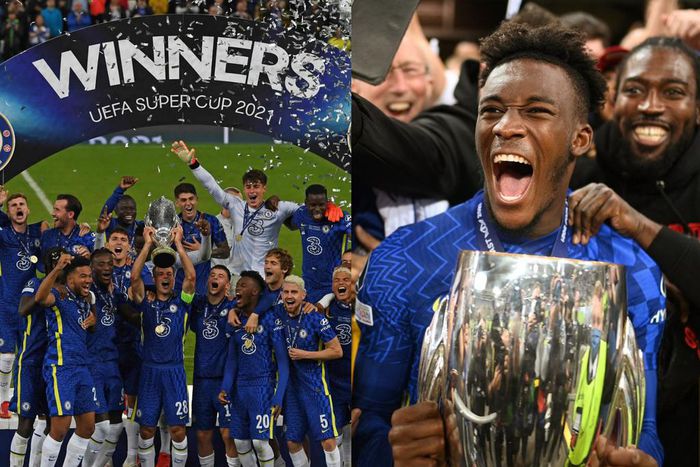 Callum Hudson-Odoi wins UEFA Super Cup with Chelsea