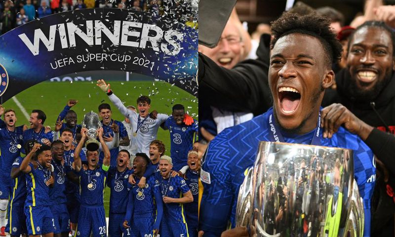 Callum Hudson-Odoi wins UEFA Super Cup with Chelsea
