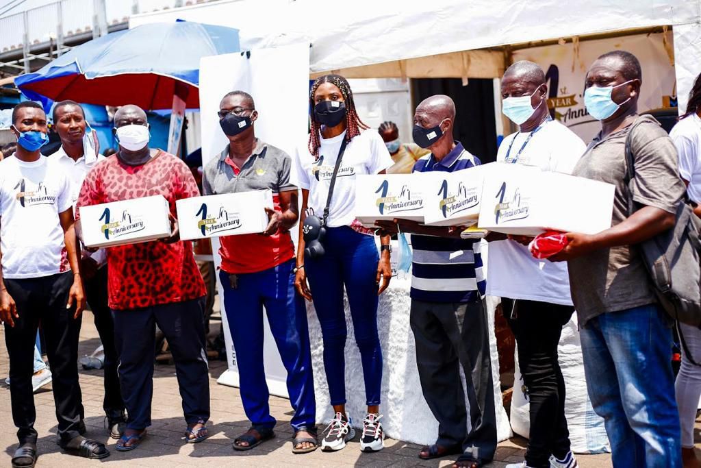 Victoria Michaels' Fashion Connect distributes thousands of nose mask to mark first anniversary