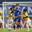 Ulsan Hyundai's Yoon Bit-garam -- seen battling with Kaya's player Ryo Fujii -- scored a brace on his return from injury in a 2-1 success for the holders