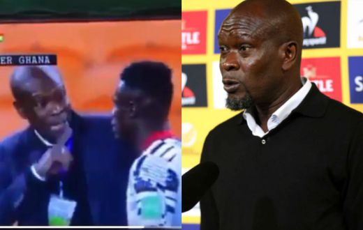 ‘I swear, score or else…’: Video shows CK Akonnor ‘threatening’ Kwame Poku during SA game