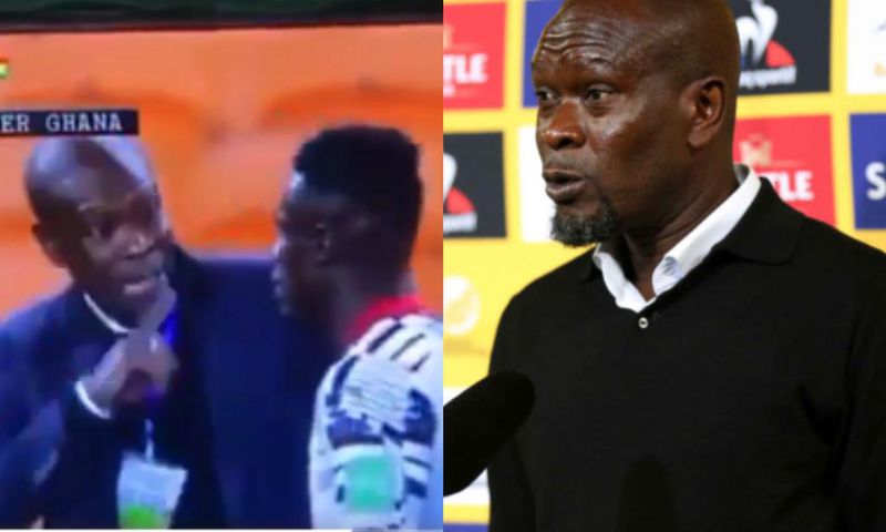 ‘I swear, score or else…’: Video shows CK Akonnor ‘threatening’ Kwame Poku during SA game