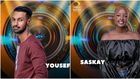 The two evicted housemates Yousef and Saskay [Instagram/BigBroNaija]