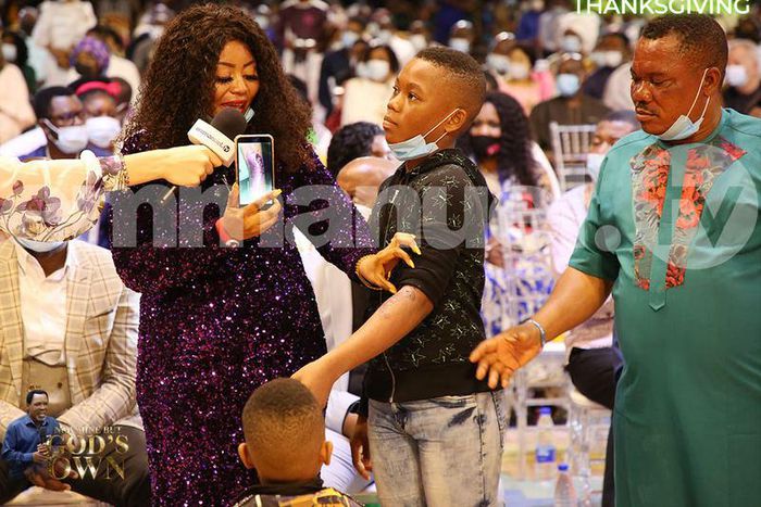 Boy with fractured arm allegedly healed while watching TB Joshua’s burial service