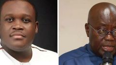 Sam George and Akufo-Addo