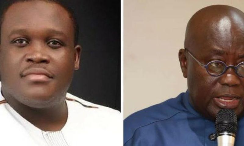 Sam George and Akufo-Addo