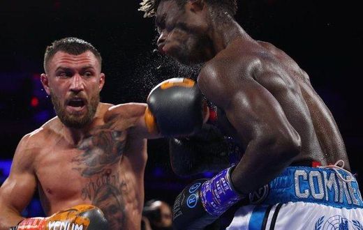 Vasiliy Lomachenko dominates Richard Commey to win by unanimous decision