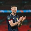 Manchester United say they hope key midfielder Scott McTominay will return soon after the Scottish international underwent groin surgery