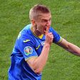 Oleksandr Zinchenko fired Ukraine into the lead against Sweden