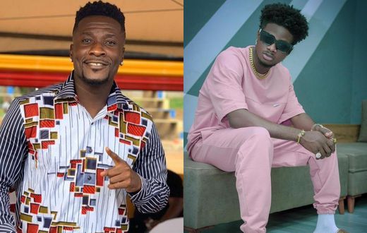 Kuami Eugene and Asamoah Gyan