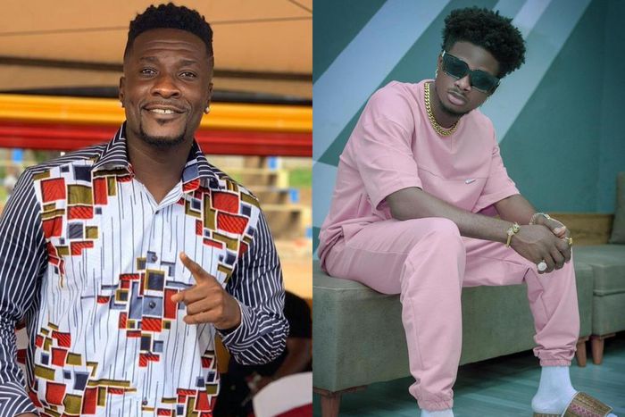 Kuami Eugene and Asamoah Gyan