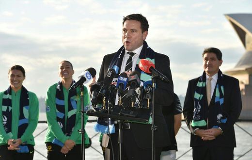 Football Australia chief James Johnson is eyeing a bid for the 2030 or 2034 World Cup