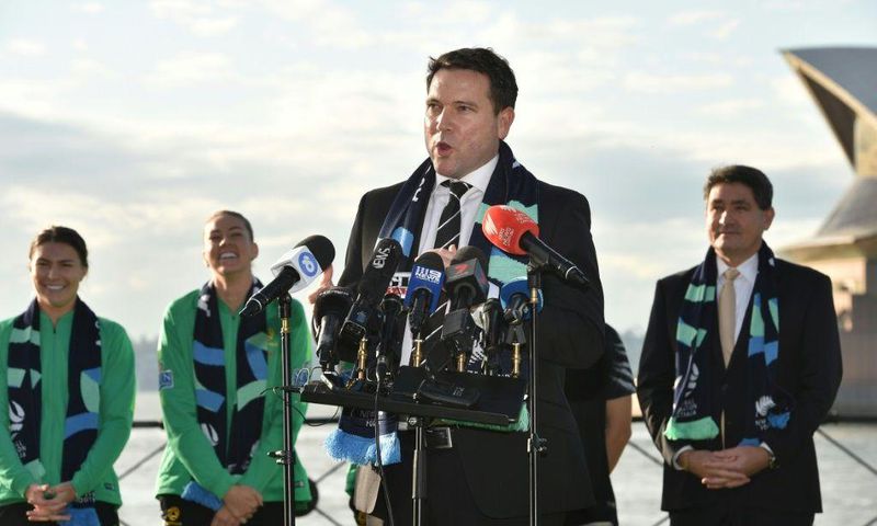 Football Australia chief James Johnson is eyeing a bid for the 2030 or 2034 World Cup